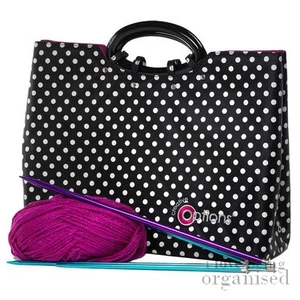 Large Deep Knitting Sewing Crochet Accessory Bag - Picture 1 of 3