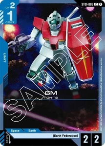 GM - ST01-005 NM - Gundam TCG Card Game - Bild 1 von 1