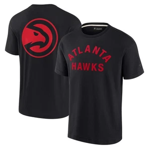 Camiseta Unisex Fanatics Negra Atlanta Hawks Elements Súper Suave Manga Corta - Imagen 1 de 3