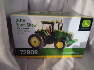 John Deere 2015 Farm Show 7290R Ltd Ed 2500 Maßstab 1:32 Traktor - Bild 1 von 2