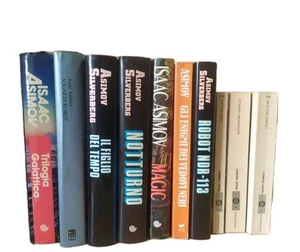 Isaac Asimov 10 Libri Lotto Trilogia Figlio Notturno Magic robot CDE Mondadori - Foto 1 di 6