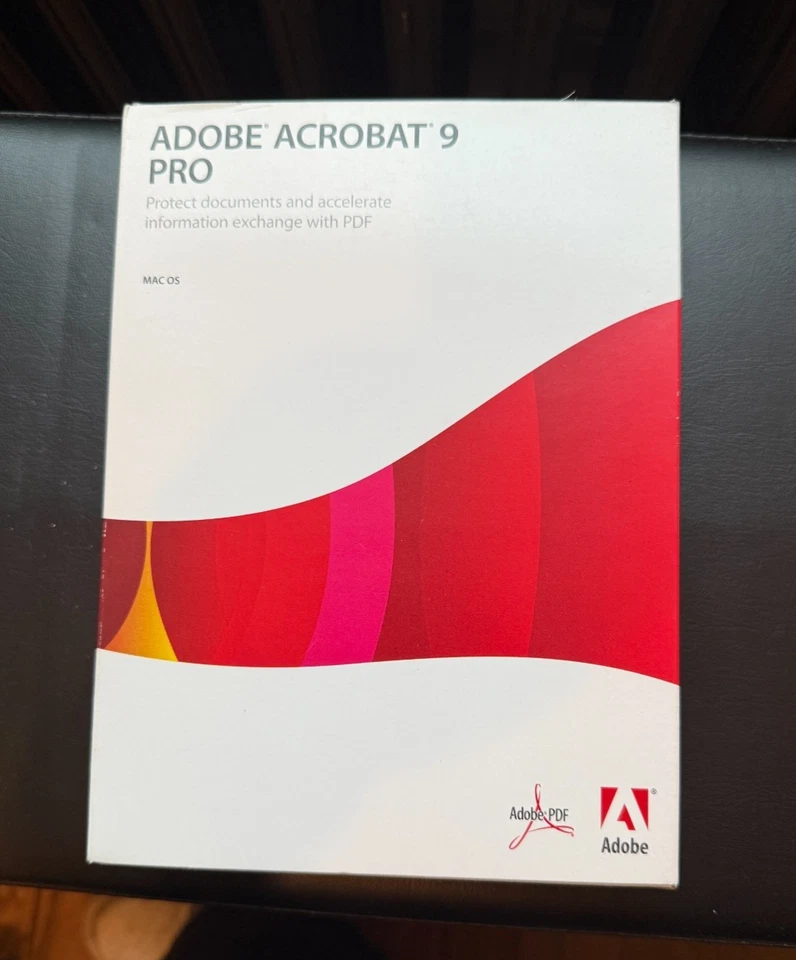 Adobe Acrobat 9 Pro Professional for Mac with Serial Number - Image 1 of 4