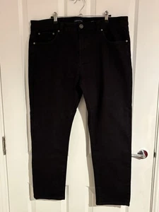 Red Herring Men’s Jeans Waist 38in Inside Leg 29in Slim Fit Debenhams Black - Picture 1 of 5
