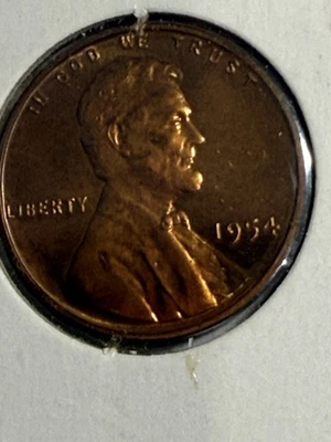 1954-P Lincoln Wheat Cent/Penny 1c Proof Condition - Image 1 of 2