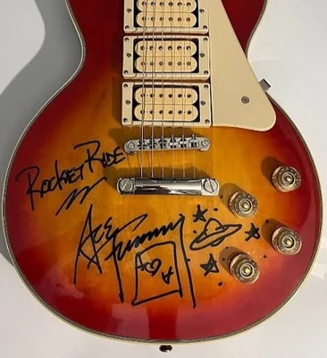 ACE Frehley Electric Guitar 6 String HHH CUSTOM LOGO AS THAT Free Ship, NO CASE - Image 1 of 4