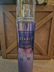 BATH & BODY WORKS STARLIT NIGHT FINE FRAGRANCE BODY MIST SPRAY 8oz NEW - Picture 1 of 2