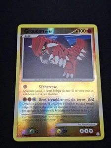 Groudon 29/146 NM Reverse DP Eveil des Légendes Carte Pokémon FR - Picture 1 of 16