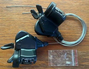MicroSHIFT Mezzo TS39 3x8-speed Thumb Shifters - Picture 1 of 5