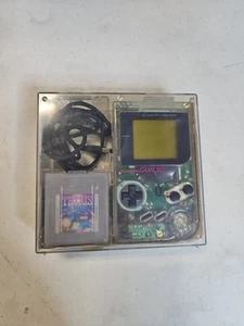 Vintage 1995 Play It Loud Series Nintendo GameBoy Clear Complete In Case Tetris - Picture 1 of 16