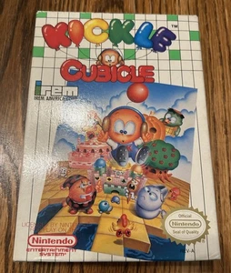 Retro Kickle Cubicle IMPECABLE Juego Nintendo Caja Original De Colección - Imagen 1 de 11