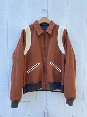 Visvim 18SS Satin Bomber Jacket Peerless Reversible Satin Bomber Jacket - Image 1 of 4