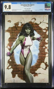 Sensational She-Hulk 1 CGC 9.8 💥 Granov VIRGIN 1:100 Incentive Variant💥2023 - Picture 1 of 4