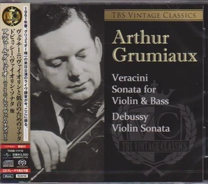 Grumiaux - Debussy: Violin Sonata / Veracini: Vln/Bass Son [SACD Hybrid] Japan - Bild 1 von 2