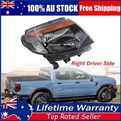 RH Right Hand Head Light Front Lamp (XLT Chrome) Ford Ranger PX 2011~2015 NEW - image 1 of 4