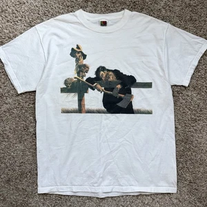 Vintage Berni Wrightson 1976 Mementos White T-Shirt Horror Art Men’s Size XL - Picture 1 of 10