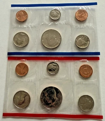 1990 Mint Set 10 Coins - Image 1 of 4