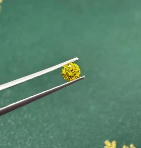 Canary Yellow Diamond African 0.25crt Si2 4x4x2.4mm Loose Gemstones E0-1204 - Picture 1 of 6