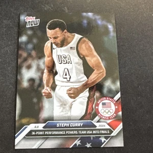 2024 Topps Now Olympic/Paralympic Games - Stephen Curry #22 - Picture 1 of 6