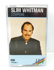 Slim Whitman Cowpoke Audio Cassette Tape Pre-Owned Vintage - Picture 1 of 13