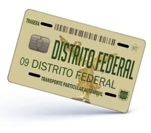 Distrito Federal Credit Card Skin Cover Vinyl Stickers (4 Pack) DF Mexican Decal - Picture 1 of 4