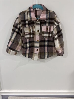 Exclusive Decorations Girls Plaid Jacket size 5 - Image 1 of 4