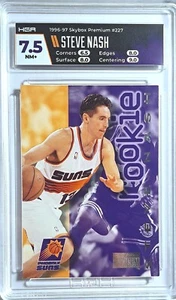 ๐ฅ1996-97 Skybox Premium STEVE NASH Rookie Card #227 HGA 7.5 NM+๐ฅ - Picture 1 of 2