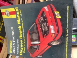 Haynes Auto Repair Manual MAZDA 323 & PROTEGE 1990- 1997 Free Ship - Picture 1 of 3
