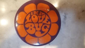 1960's LOVE BUG Daisy Pin - Picture 1 of 2