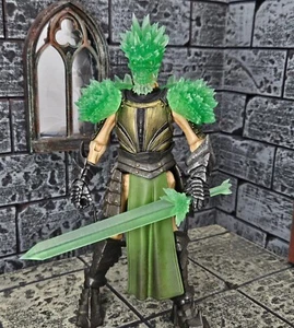 Kit scheletro cristallo smeraldo stampato in 3d per figure Mythic Legions scala 1/12 - Foto 1 di 2