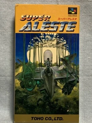 Nintendo Super Famicom SUPER ALESTE Space Megaforce SFC SNES Game Cassette NEW - Image 1 of 4