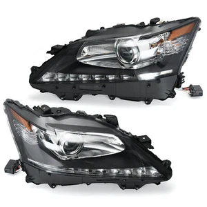HID w/o AFS LED DRL Projector Headlight L + R For Lexus GS350 GS450h 2013-2015 - Picture 1 of 15