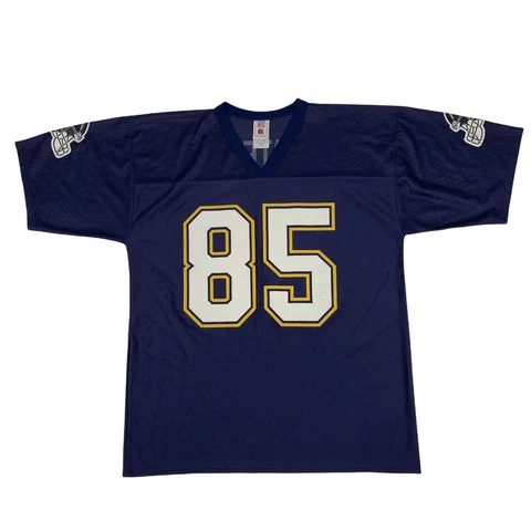 San Diego Chargers Antonio Gates Jersey Men's Size L Navy Blue NFL Fan Shirt Cover