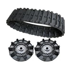 Drive Wheel & Rubber Track Kit Fit for Buggy Quad Go Kart ATV UTV Snowmobile - Picture 1 of 7