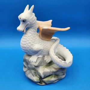 Cute Ceramic Dragon Figurine Mythical Decor - Picture 1 of 8