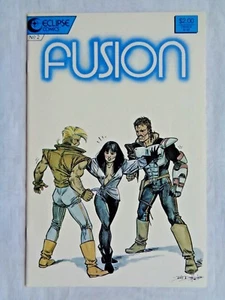 Fusion No. 2 de marzo de 1987 Eclipse Comics Barnes & Gallacci primera impresión casi nuevo (9,4) - Imagen 1 de 8