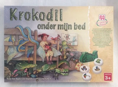  Krokodil unter meinem Bett Brettspiel NEU Dutch Krokodil Onder Mijn Bett Niederlande - Bild 1 von 4
