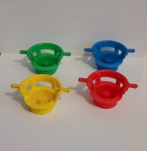 FISHER PRICE Vintage LITTLE PEOPLE Play Family #969 Ferris Wheel FOUR CHAIRS - Picture 1 of 4