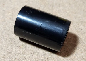 Formufit - 1/2 Zoll Kupplung Möbelqualität PVC Winkelverschraubung - Schwarz (12er Pack) - Bild 1 von 1