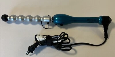 Bed Head Rock N Roller Clamp Free Hair Curling Bubble Wand Tourmaline Ceramic 1" - Image 1 of 4