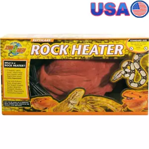 Heated Safety Stone Indoor Reptile Rock Heater LED 10W Made in America New - Picture 1 of 6