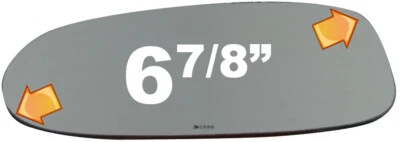 Nuevo espejo plano izquierdo de repuesto para 00-01 Infiniti I30 sin placa de respaldo Foto 1 de 4