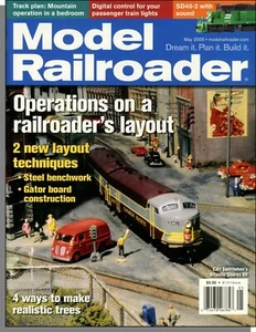 Model Railroader - 2005, May - Operations on a Railroader's Layout, Make Trees - Picture 1 of 2