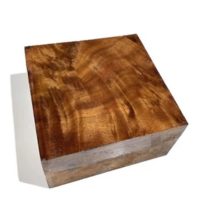 Tazón de madera de burl de alcanfor girando en blanco 5"" x 5"" x 2-3/4"" (n35) secado al aire - Imagen 1 de 8