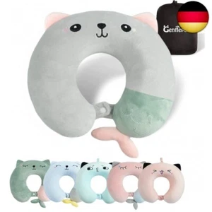 Gentlepaw Nackenhörnchen, Nackenkissen Kinder für Reise in Flugzeug, Auto, Zug,