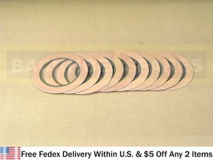 JCB PARTS - TRANSMISSION FRICTION PLATE, PACK OF 10 PCS (PART NO. 445/03205) - Picture 1 of 1