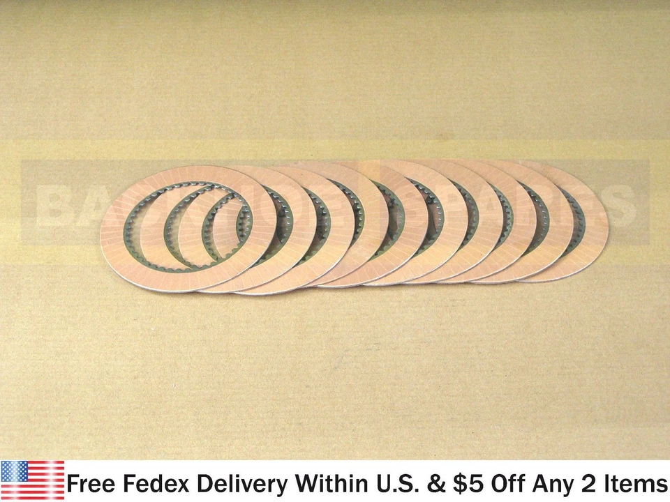 JCB PARTS - TRANSMISSION FRICTION PLATE, PACK OF 10 PCS (PART NO. 445/03205) - Image 1 of 1