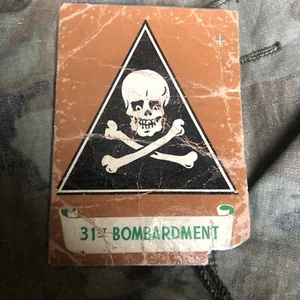 WW2 31st BOMBARDMENT decal Insignia for A2 B3 Jacket WWII USAAF WWII OLD ! - Picture 1 of 24