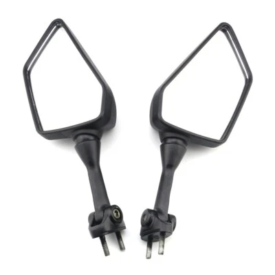 Black Motorcycle Rearview Mirrors For Kawasaki Ninja 250R EX250 2008-2012 2009 — 第 1/4 张图片
