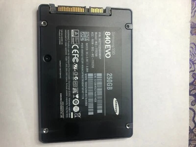Samsung 840 EVO 250GB, intern, 6,35 cm (2,5") interne SSD - Bild 1 von 2