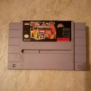 WWF Super WrestleMania (Super Nintendo, 1992) SNES Cartridge ONLY - Picture 1 of 2